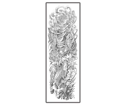 Samurai Koi Chrysanthemum