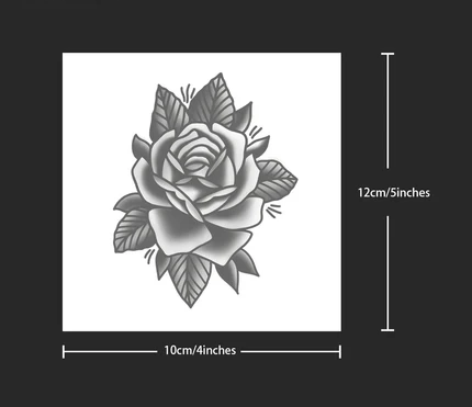 Bold Black Rose