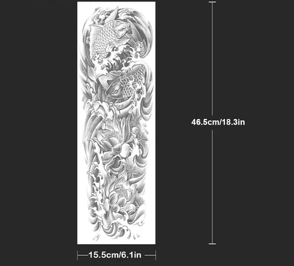 Sea Wave Koi Floral