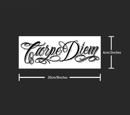 Carpe Diem Lettering