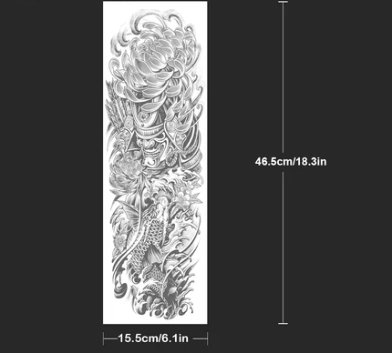 Samurai Koi Chrysanthemum