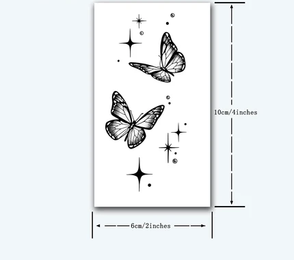 Sparkling Butterfly Duo