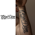 Carpe Diem Lettering