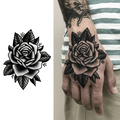 Bold Black Rose