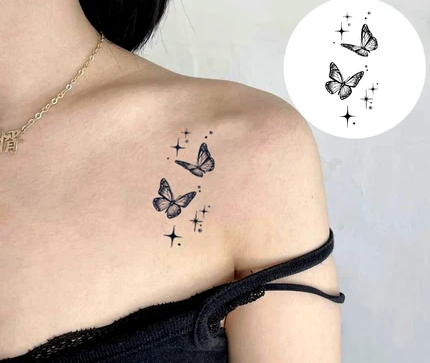 Sparkling Butterfly Duo