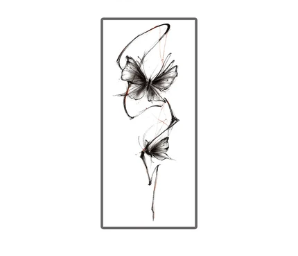 Sketch Butterfly Duo
