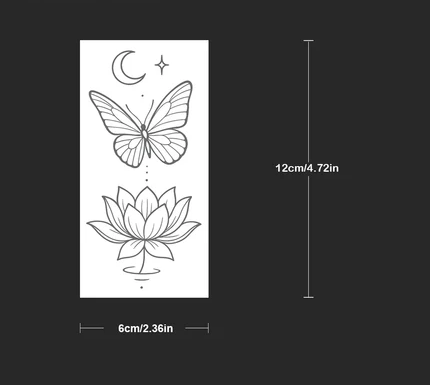 Celestial Lotus & Butterfly