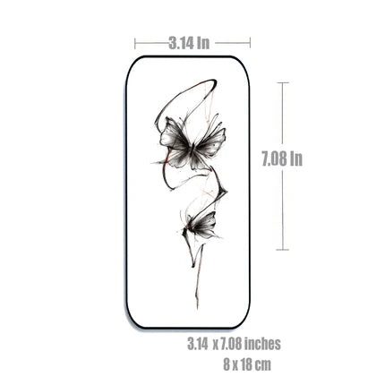 Sketch Butterfly Duo